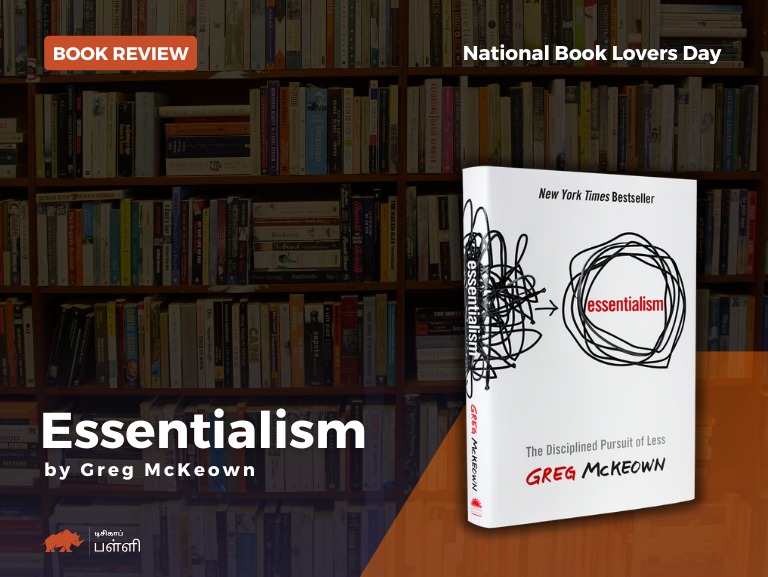 dckappalli's tweet photo. On this #NationalBookLoversDay, we are thrilled to launch a new blog series sharing insights from our reading sessions. We're starting with a book that's essential for our busy times, "Essentialism" by Greg McKeown.

Read the full blog, link is in the comments.

#BookLoversDay https://t.co/gWPrmldBMX