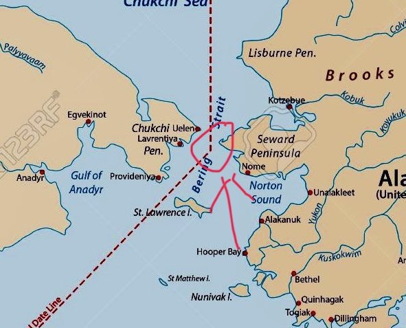 i_Mitya_2's tweet photo. @numansgcss @MyLordBebo @grok In Bering Strait territories of the U.S. &amp; Russia 4 kilometers apart. (Islands) https://t.co/jDXDPIGTiV