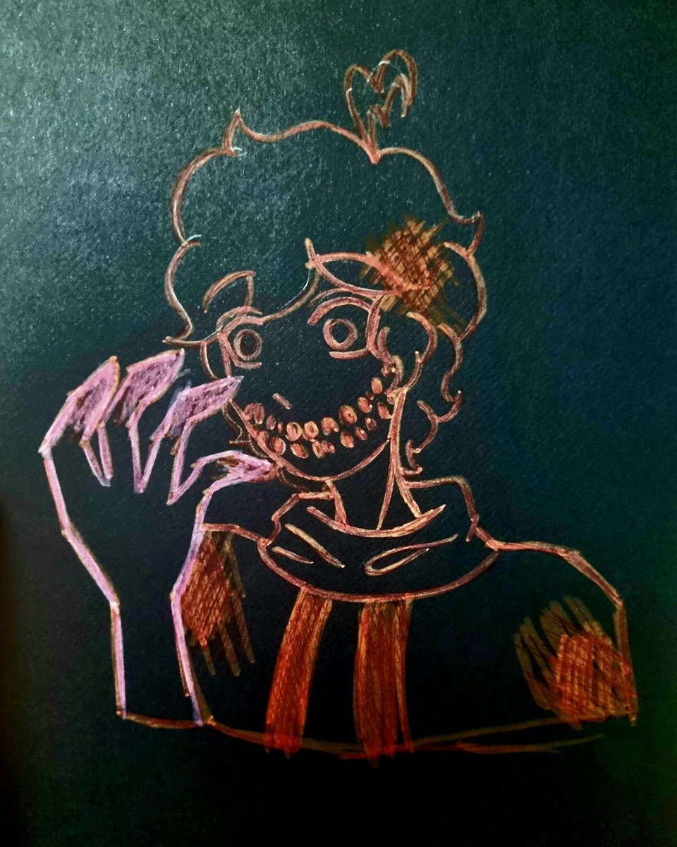 MoonL96986's tweet photo. Old doodle :>>

(Ignore his hand.. TuT)

#FNFSoftCorruption #FNFSoftMod #FNF https://t.co/7JC5ABc0FS