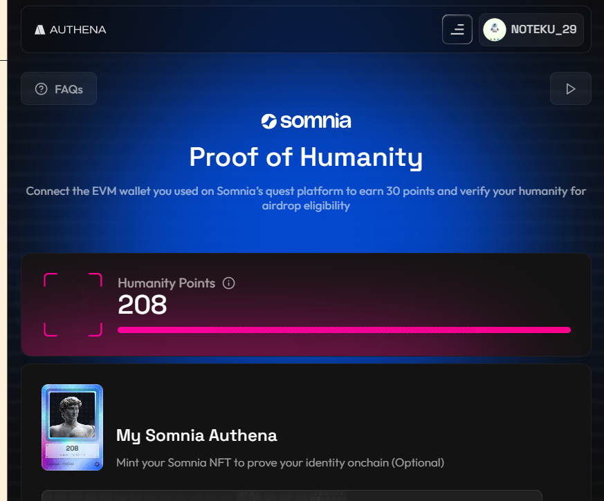 NOTEKU_29's tweet photo. 🚨 Somniacs! Follow the official guide from @Authena_xyz13 to verify for rewards:
https://t.co/o25EeiH1ij
⚠️ Don’t trust other links!
How much did you get? 😉
@Somnia_Network @0xPaulThomas #Somnia #Authena #Airdrop #Rewards #SomniaCreator https://t.co/wGXIDif5OF