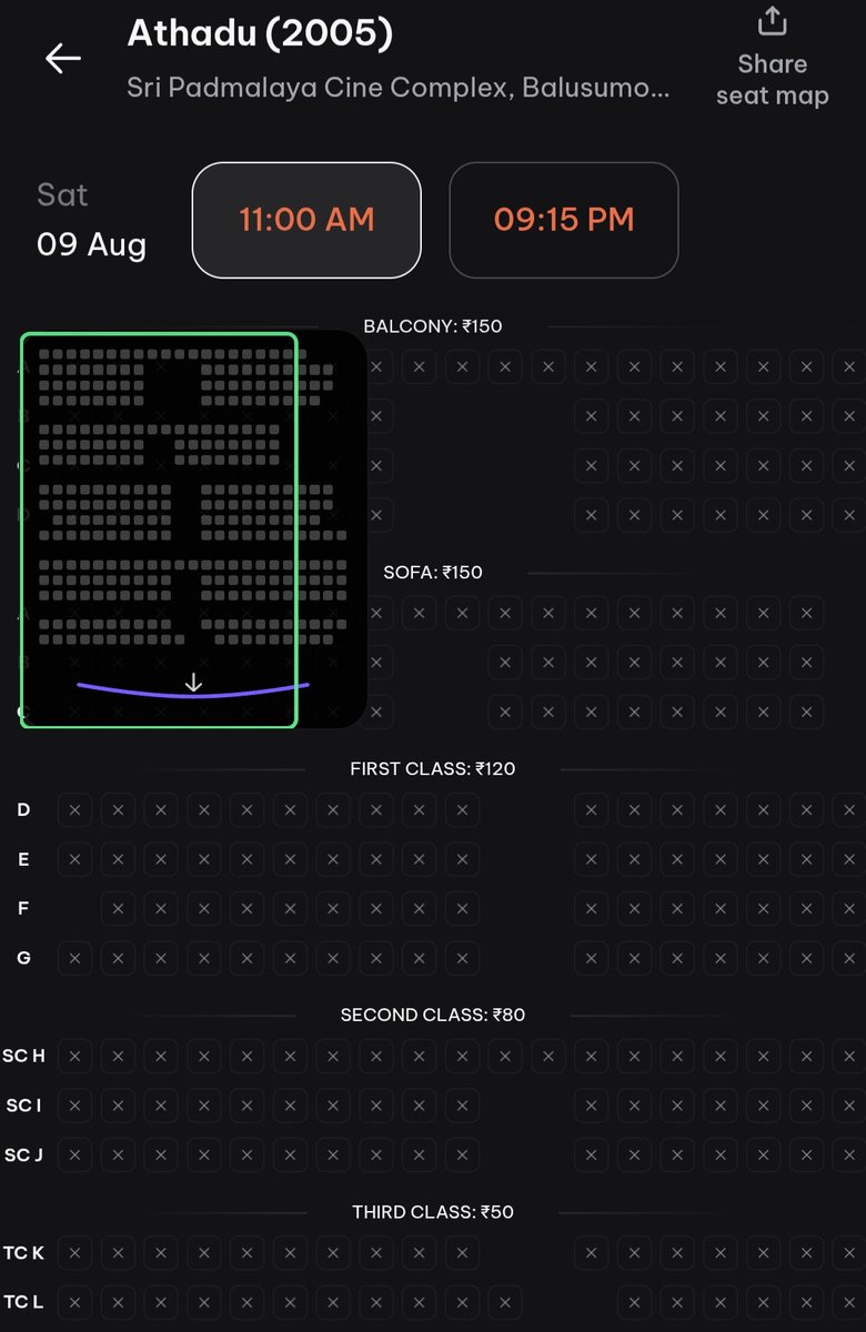 koti1177 (@koti1177) on Twitter photo #Athadu4K Bhimavaram Town
Padmalaya Screen-2 Noon Show {House Full} π₯π
<a href="/urstrulyMahesh/">Mahesh Babu</a> β€οΈβπ₯ #Athadu4KBookings #Athadu4KOnAug9th #HBDSuperstarMAHESH #Athadu4K Bhimavaram Town
Padmalaya Screen-2 Noon Show {House Full} π₯π
<a href="/urstrulyMahesh/">Mahesh Babu</a> β€οΈβπ₯ #Athadu4KBookings #Athadu4KOnAug9th #HBDSuperstarMAHESH
