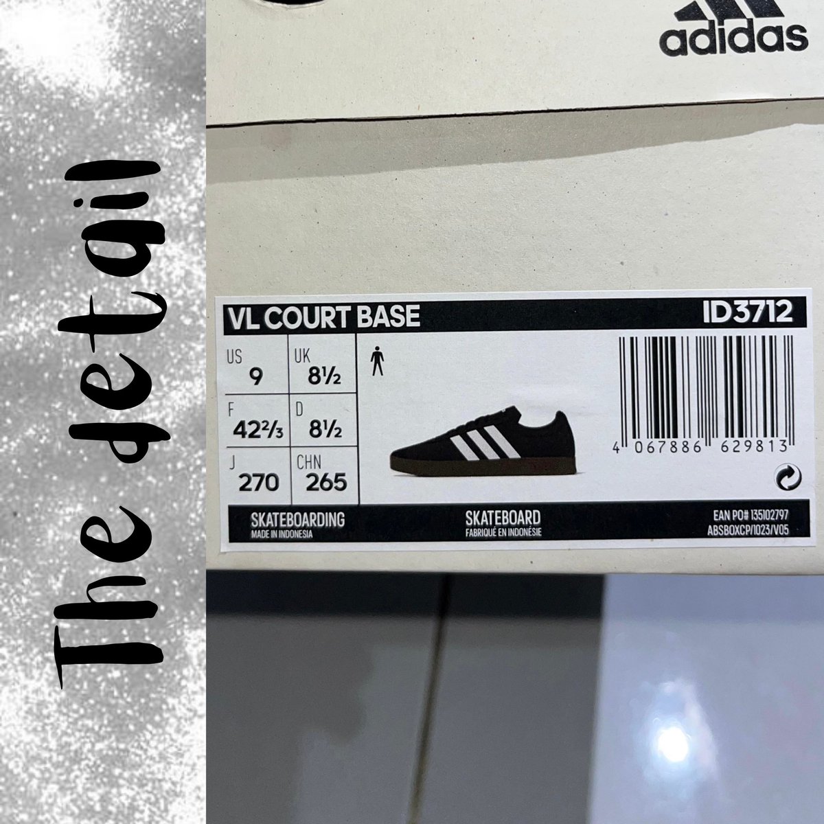 kecakiyya's tweet image. WTS Adidas VL Court Base - Black Cloud White size 42,5  Beli salah ukuran. 850k only

- Good conditon
- No minus
- Box masii ada
- Negotiable 
- Bisa oren 🍊yaa

Kindly DM for the details😨 #wts #wtb #zonauang️