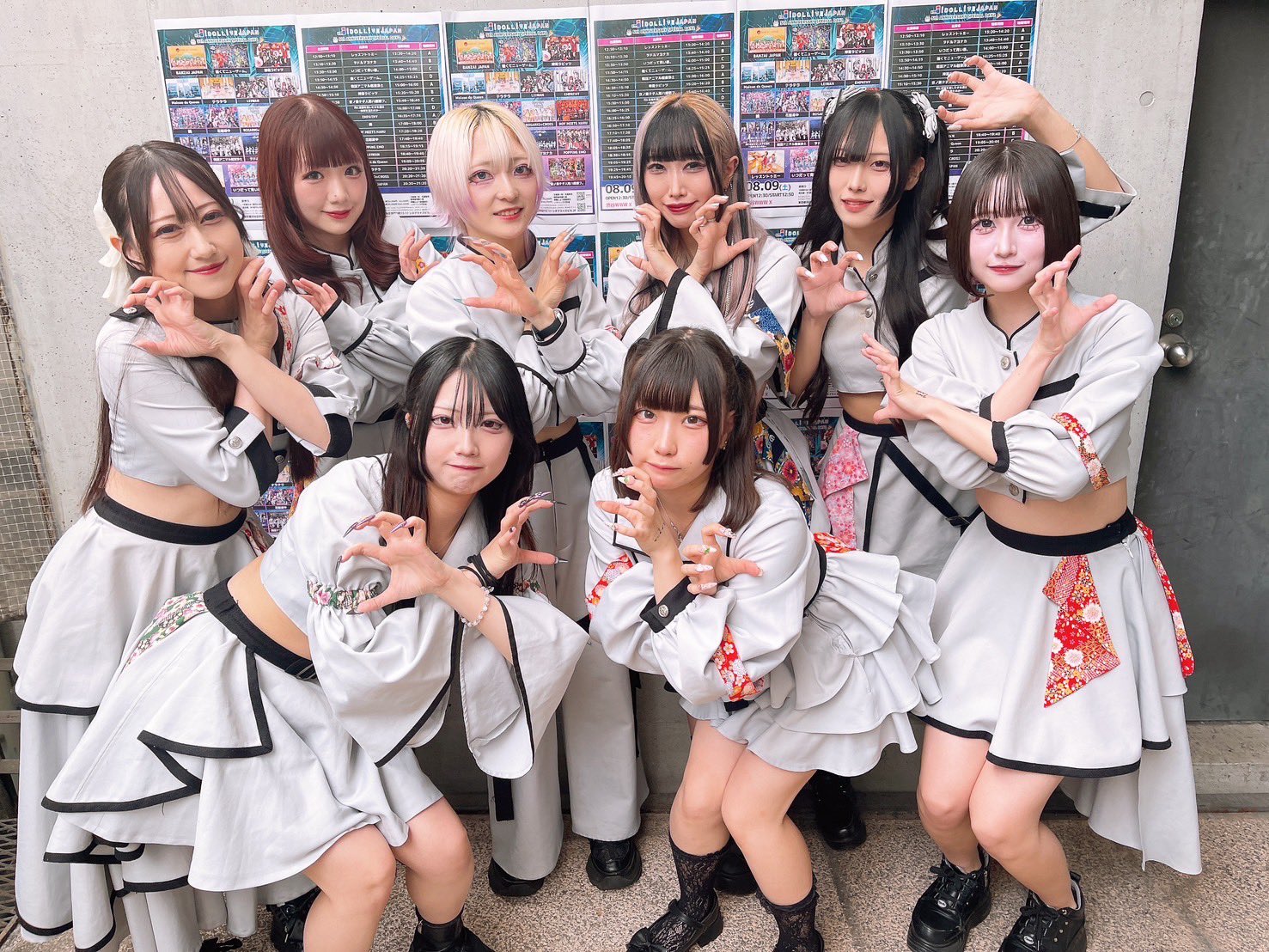 L/INE LIVE アイドル 集合写真 したろう on X: 