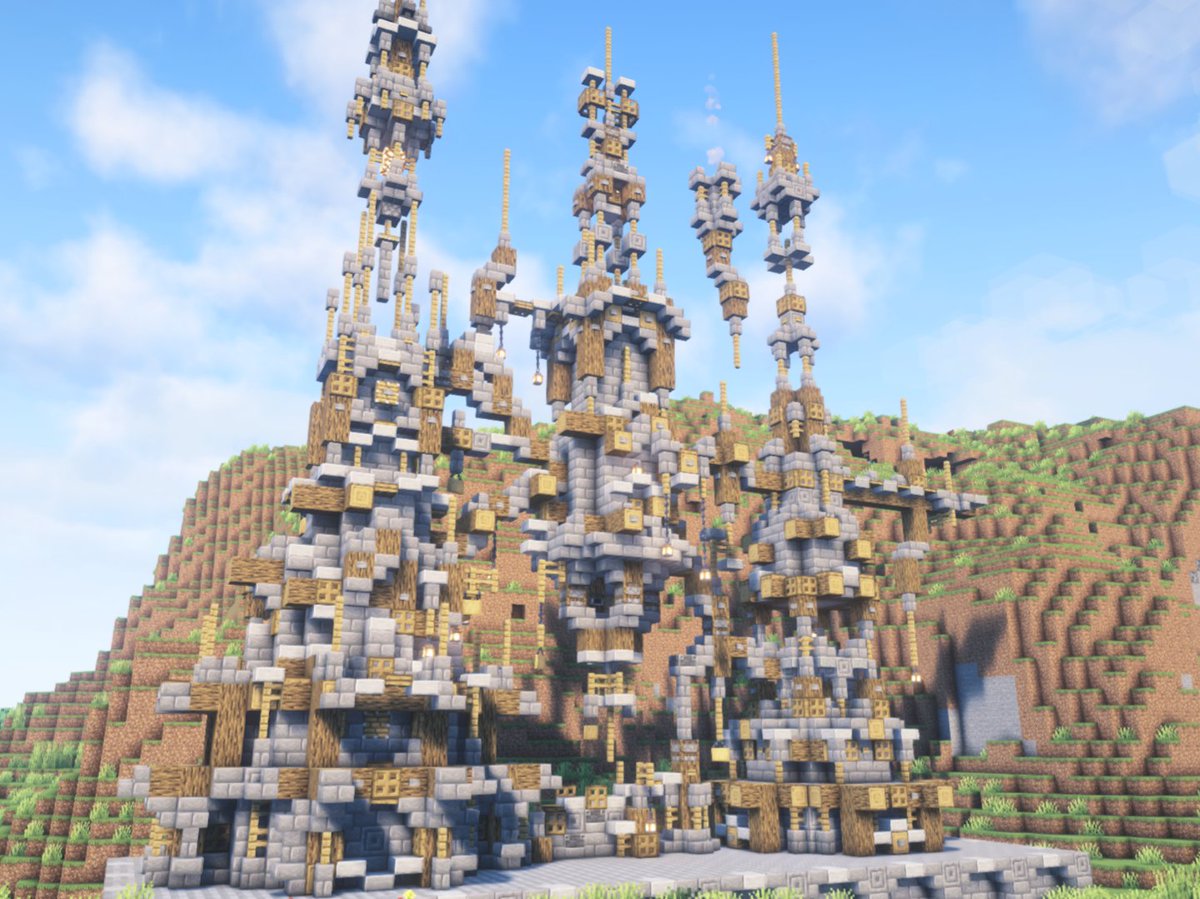 ごちゃごちゃ建築
#minecraft建築コミュ 
#Minecraftbuilds