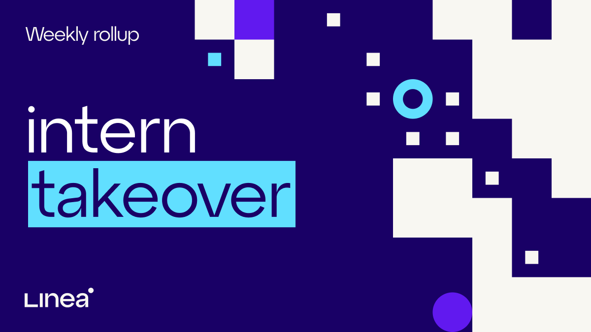 📢 The Intern’s handlers enjoyed his take on our Weekly Ecosystem Rollup last week, so we’re doing it again!

This might become a regular thing, if he doesn’t mess up… (Look! New art too!)

Let’s get into it!