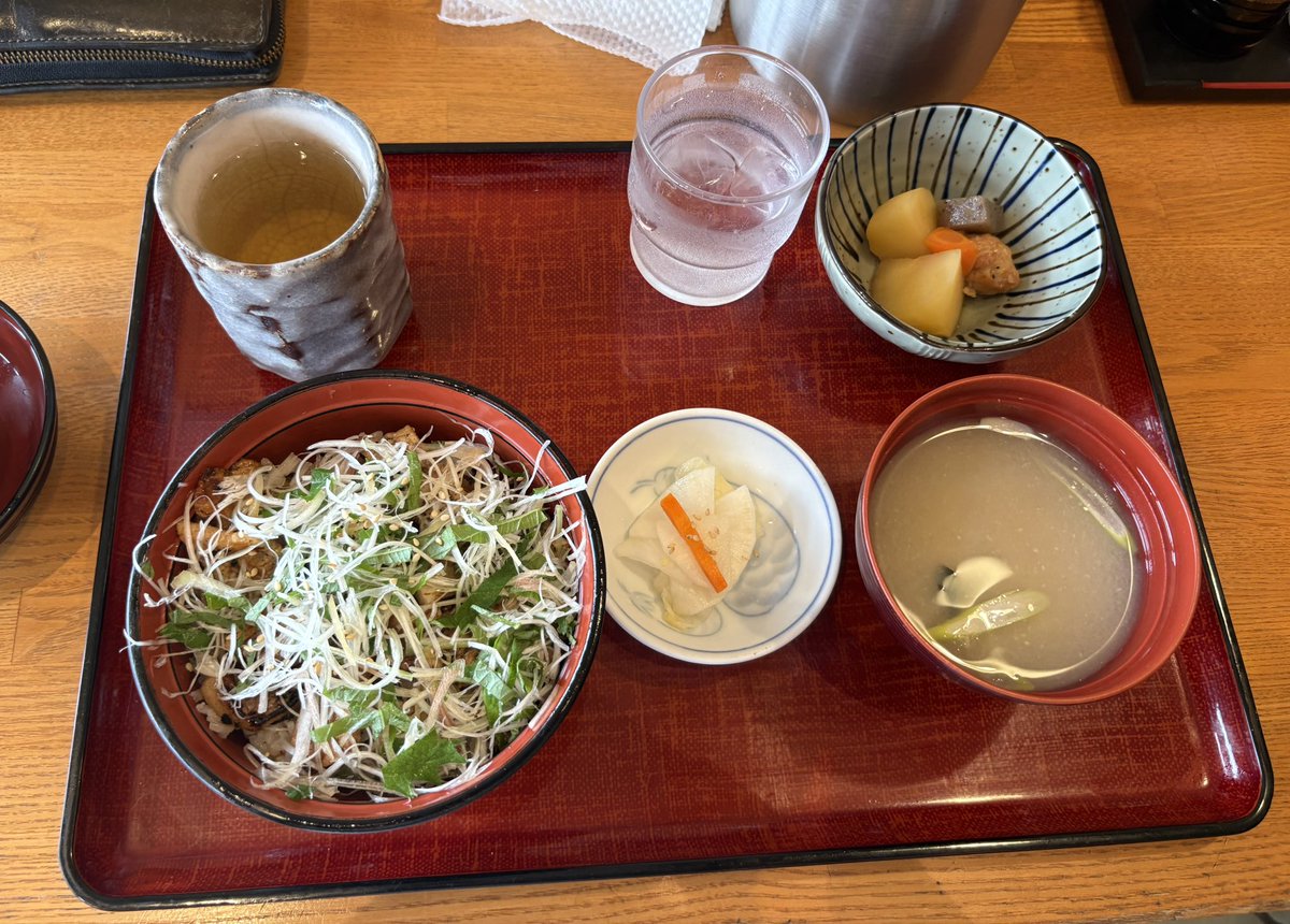 stray08's tweet image. 西条のお友達からお勧めされた松山空港近くの炭火焼 豚丼柏屋さん美味かった
薬味トッピング