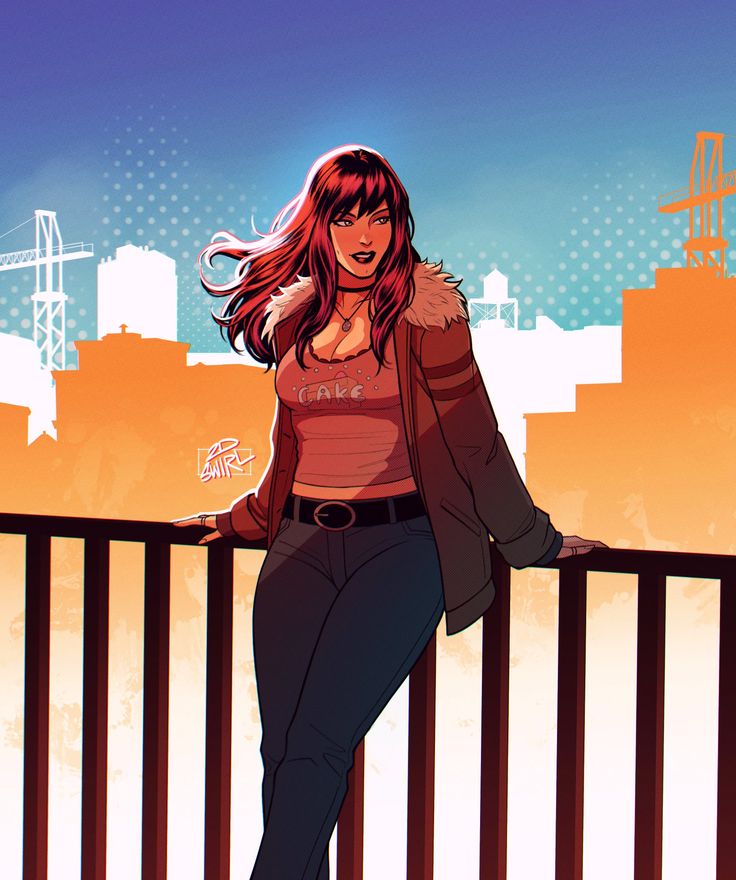 RedAndWebbed's tweet image. ⠀ ⠀
         Enjoying the cool breeze on the roof top.
⠀ ⠀