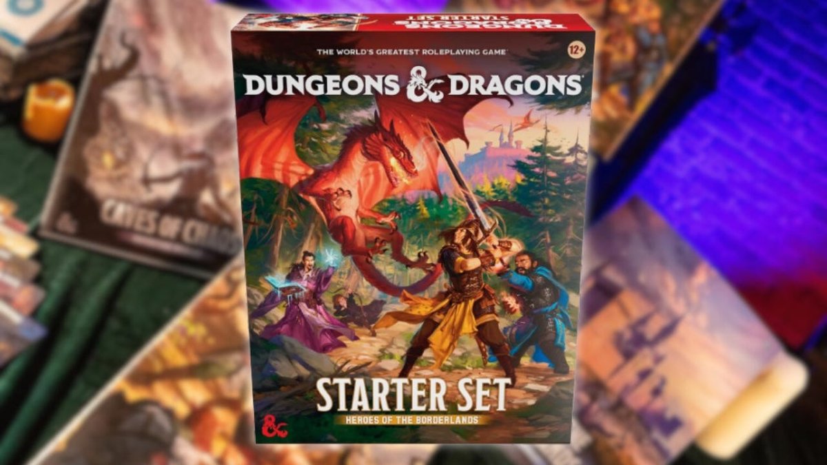 A brand-new Dungeons &amp; Dragons starter set is now available. It comes with everything you and your friends need to learn and play your first adventure. bit.ly/4mCkBbu