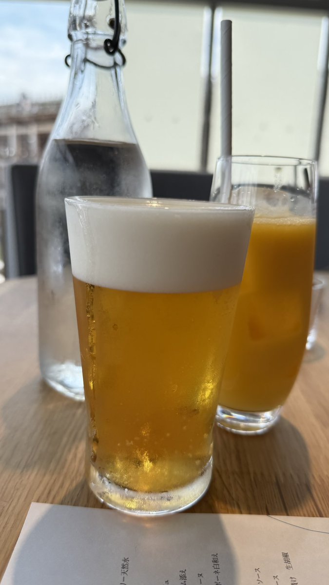 linisokawa's tweet photo. 大阪万博
SUNTORY「水空」レストラン
全ての料理がすごく美味しかった。
ホールスタッフも皆さんいい感じ。
いいお食事ができました。
ありがとう😭
#大阪関西万博2025 
#EXPO2025 
#水空 
#SUNTORY https://t.co/2EorJC5TwK