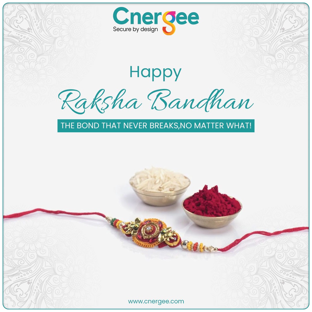 CnergeeTech's tweet image. &quot;Bound by love, protected by promise – this Raksha Bandhan, we celebrate the unbreakable bond of care and trust. 🪢❤️ 

#RakshaBandhan #BondBeyondDistance&quot;