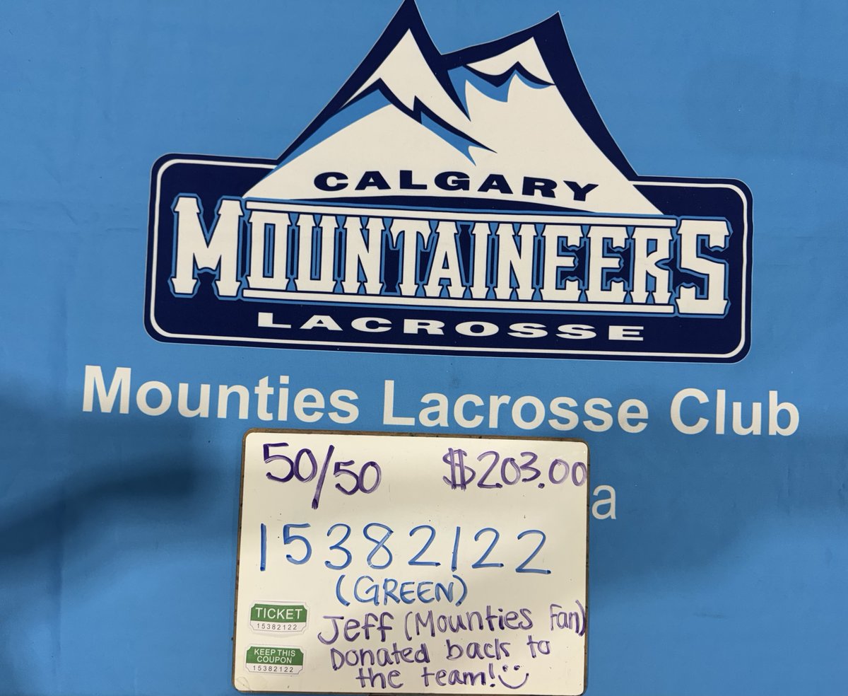 Not our night but we battled start to finish and the future of this young team is extremely bright. 

We wish the Miners all the best as they move on to represent the ASL/RMLL at the President’s Cup. 

Thanks to grandpa Foster on the 50/50 donation. 

#mountiesfamily #laxfamily