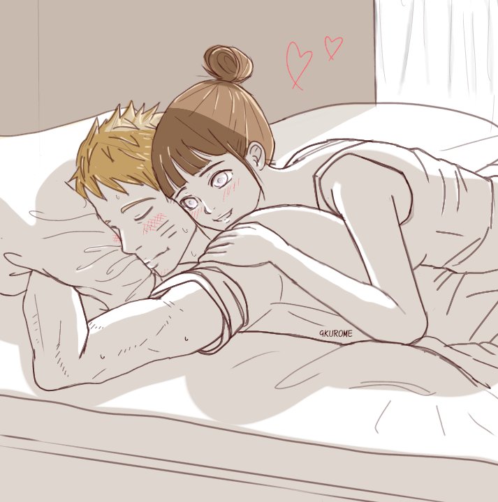 嫁の起こし方が可愛いすぎるので、寝たふりしながらどうやって起きようか悩んでる旦那。