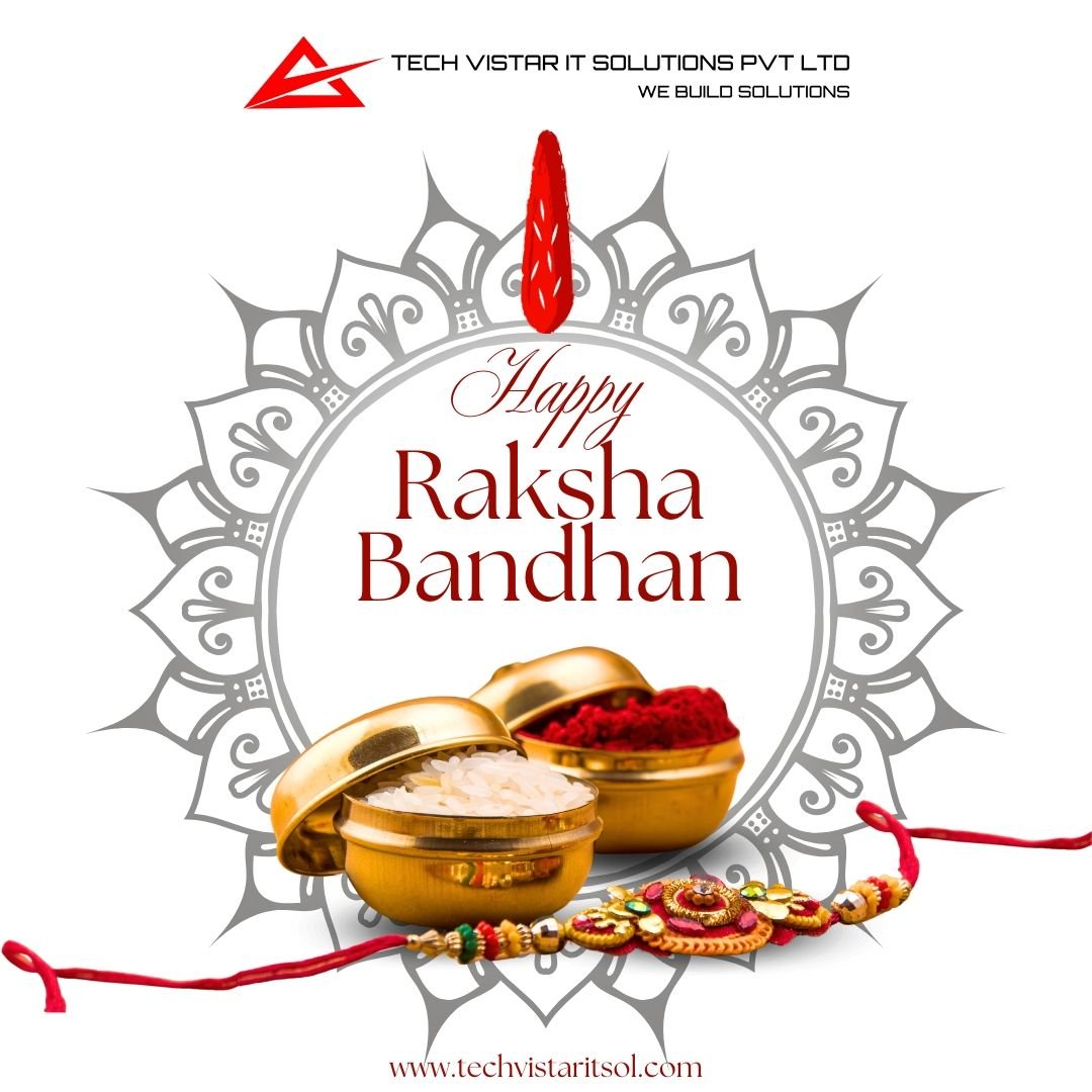 techvistar_IT's tweet image. Raksha Bandhan is more than just a thread — it’s a promise of love, protection, and lifelong support. 💖
At Tech Vistar IT Solutions, we value the bonds that make us stronger, both in life and in business.

#HappyRakshaBandhan #BondOfProtection #TechVistarITSolutions