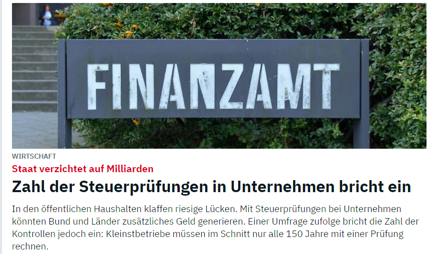 Aber auf Bürgergeldempfänger und Asylanten schimpfen. Dabei liegt das Geld griffbereit.