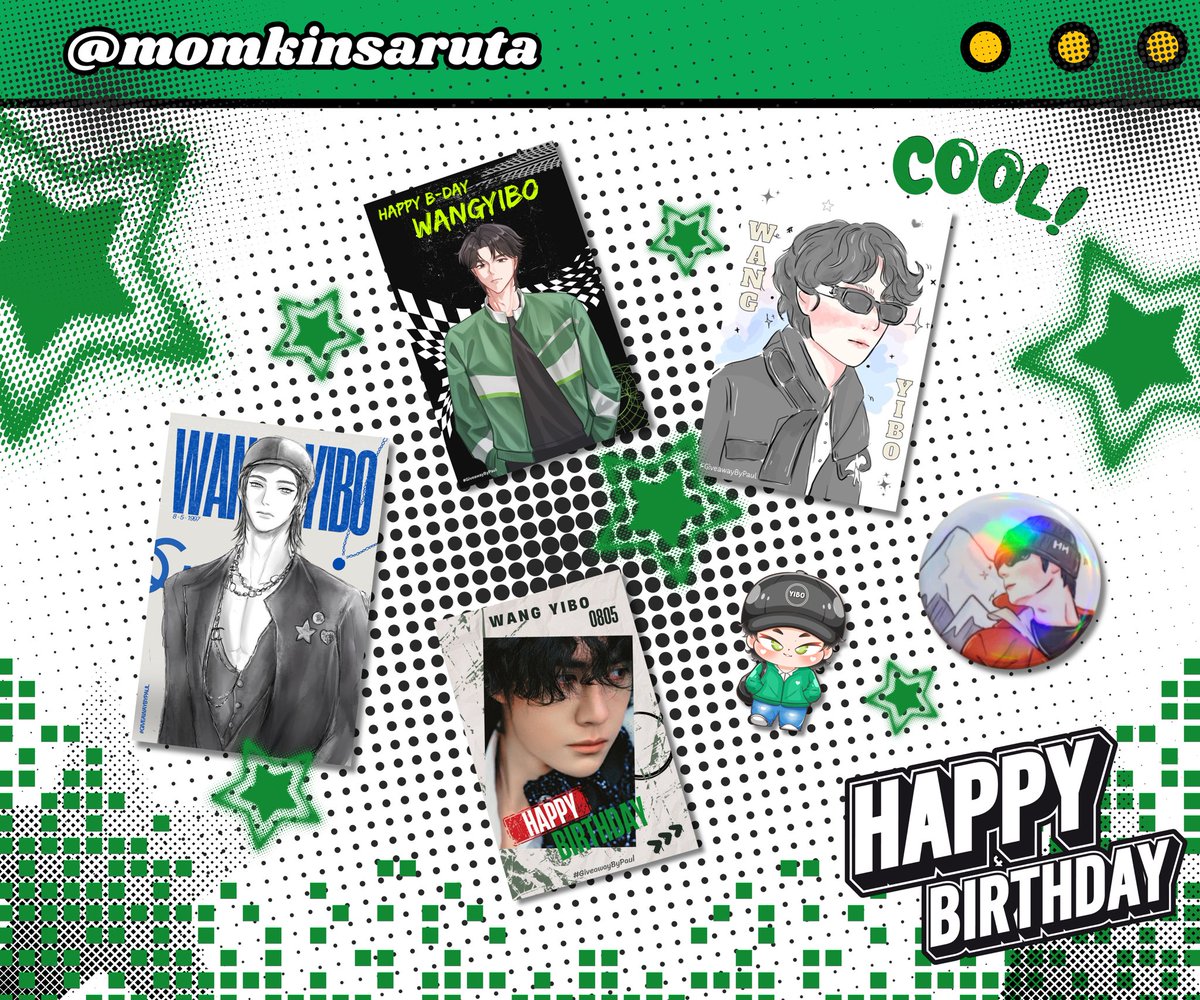 ⠀𝐆𝐈𝐕𝐄𝐀𝐖𝐀𝐘
                         𝕐𝕀𝔹𝕆‘𝕊 𝔻𝔸𝕐

✅ 10 Aug 2025
✅ Union Mall

🍀 Postcard 
🍀 Standee 
🍀 Mirror 

💚#WYB85area_YIBO FL 5
💚#WYBPEAKofPASSION FL G (A)

🦁 Rules : Retweet and Show (Random)

#28WishesForYibo 
#GiveawayByPaul