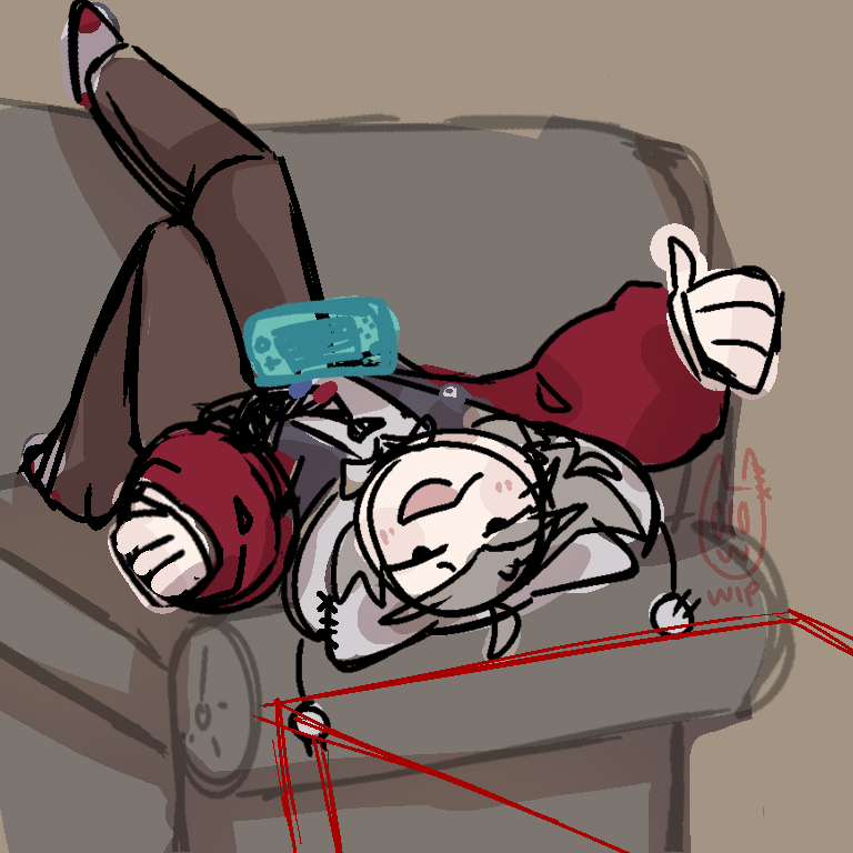 it's always the 1am doodle that ends up being a contenter for a finished portfolio piece I swear