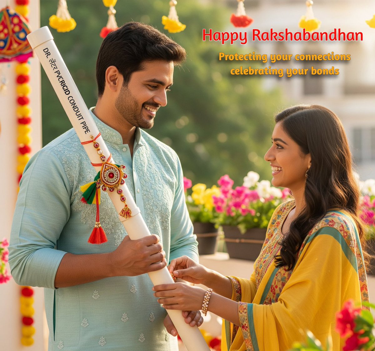 RadhaIndustrie's tweet photo. Happy Rakshabandhan❤️
.
.
We Are Make Best Quality ISI Grade FR Proof Electrical PVC Conduit Pipe, Conduit Bend & Casing N Capping...
#electrical #electricals #RakshaBandhan2025 #rakshabandhan #electrical_engineer #electricalsafety #radhaindustries #radheplast #drlentaris https://t.co/dwpjfkPzdg