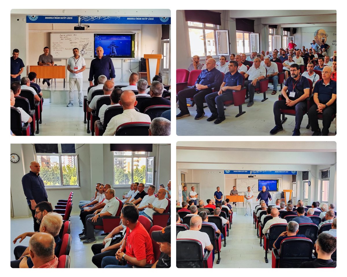 İl Millî Eğitim Müdürümüz Sn. Salih Sadoğlu başkanlığında, MTSK Uygulama Sınavlarında görev alan yönetici ve personellerimizin katılımıyla sınav süreçlerine yönelik değerlendirme toplantısı gerçekleştirildi.

📍 Nafiye Ömer Şevki Cizrelioğlu Anadolu İmam Hatip Lisesi

<a href="/tcmeb/">Millî Eğitim Bakanlığı</a>