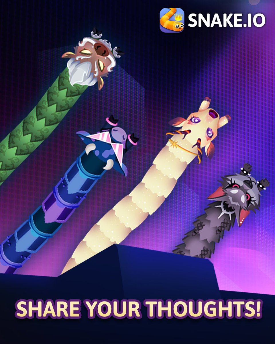 The Gods of Music event has officially ended! 🎶

We'd love to hear your feedback!
🗣️ What did you think of the event?
💬 Which skin was your favorite?
🤔 Overall experience?

Comment down your thoughts and any suggestions below!

#snakeio #snakeiochallenge #snakeioliveevent