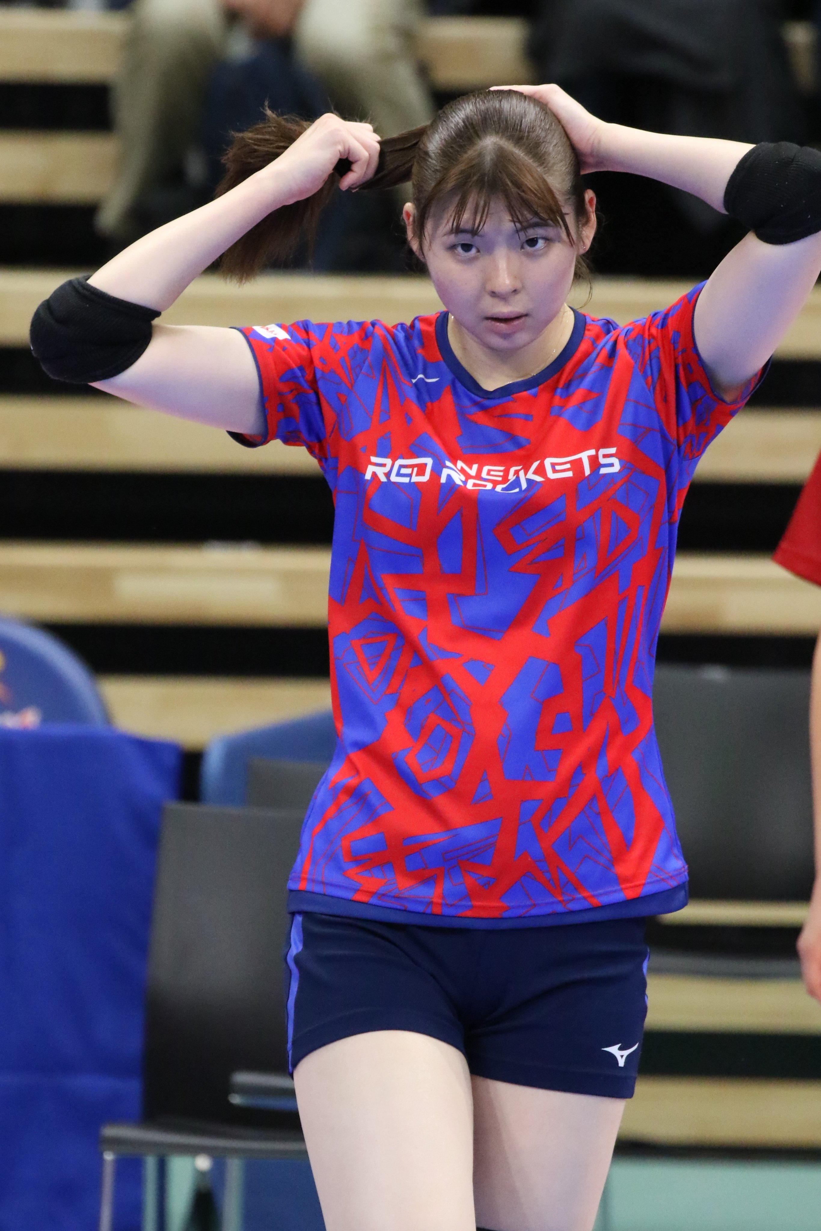 NECレッドロケッツ川崎 山田二千華 直筆サイン色紙 日本代表