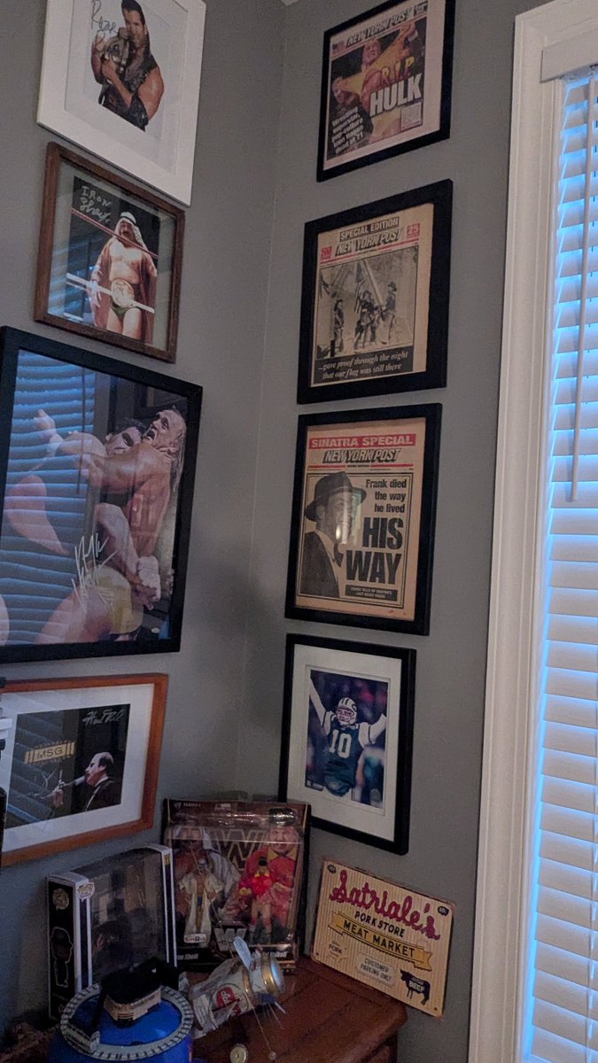 Tom Spinner (@tomspinner6) on Twitter photo Good morning <a href="/ChadPennington/">Chad Pennington</a>
I think I'm going to move your picture from this corner of my office. With my latest addition up top, things aren't looking too good for you 🤣 Good morning <a href="/ChadPennington/">Chad Pennington</a>
I think I'm going to move your picture from this corner of my office. With my latest addition up top, things aren't looking too good for you 🤣