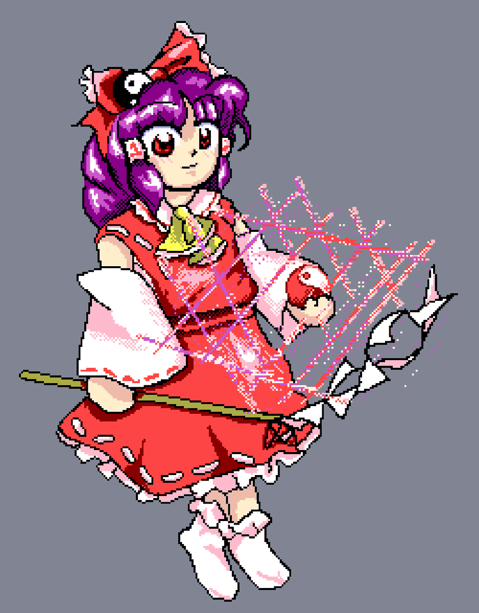 博麗霊夢 #ZUN絵 #ZUN絵風 #8月9日は博麗の日 #博麗霊夢 #東方Project