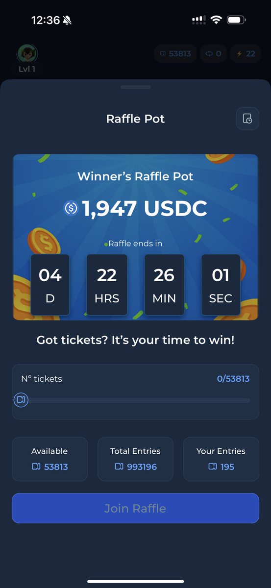🎉 The #THORWallet raffle pot just hit $1,947 USDC with nearly 1M total entries 🚀

Still 4 days left to join – your tickets could change everything 💥

📲 Game on: referral.thorwallet.org/oYHz/game