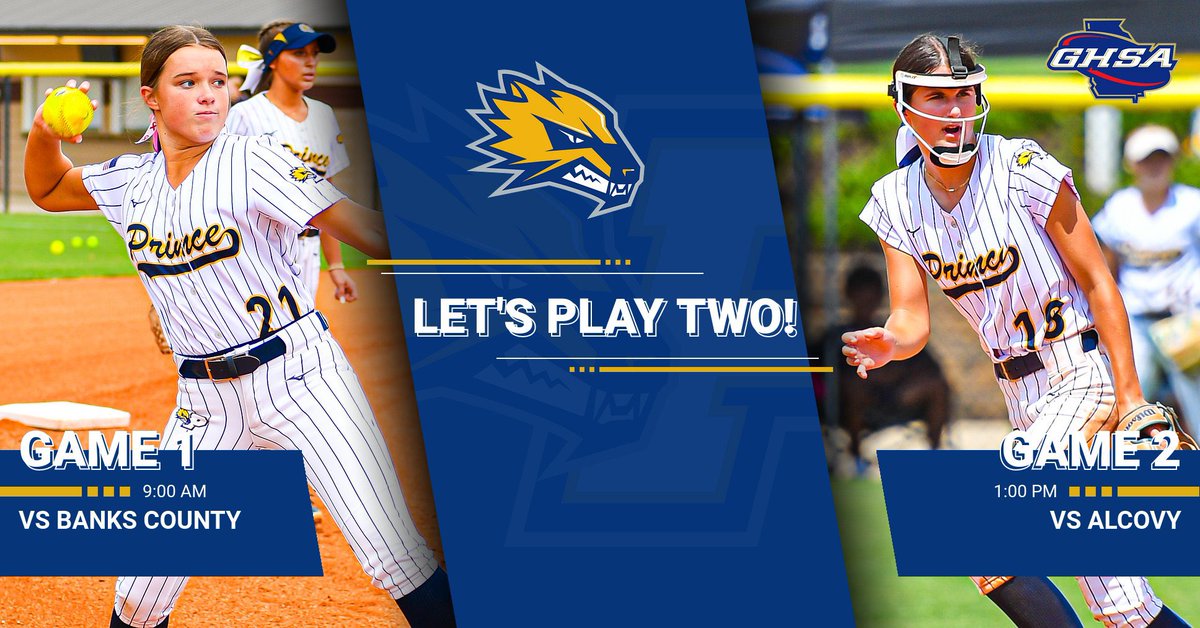 Wolverine Softball (@pacssoftball) on Twitter photo 🥎 It’s a Diamond Day Gameday 🥎
We get to play✌️today! First up Banks County at 9:00am & Alcovy at 1:00pm. Come cheer on your Wolverines!
🗓 Saturday, 8/9
🆚 <a href="/bankscosoftball/">Banks County Softball</a> & <a href="/AlcovySoftball/">Alcovy Softball</a>
⌚️ 9:00am | 1:00pm
📺 pacslive.com/softball/
📍<a href="/PACSWolverines/">Prince Ave Christian</a> 🥎 It’s a Diamond Day Gameday 🥎
We get to play✌️today! First up Banks County at 9:00am & Alcovy at 1:00pm. Come cheer on your Wolverines!
🗓 Saturday, 8/9
🆚 <a href="/bankscosoftball/">Banks County Softball</a> & <a href="/AlcovySoftball/">Alcovy Softball</a>
⌚️ 9:00am | 1:00pm
📺 pacslive.com/softball/
📍<a href="/PACSWolverines/">Prince Ave Christian</a>