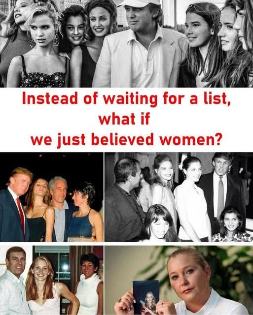Seriously, We don't need Epstein's files &amp; client list to know that Pedophile Rapist Felon Criminal Donald tRump abused children with Jeffrey Epstein &amp; Ghislaine Maxwell.
We just need people to stop being so sexist &amp; to stop supporting rich white rapist pedophile men like tRump!