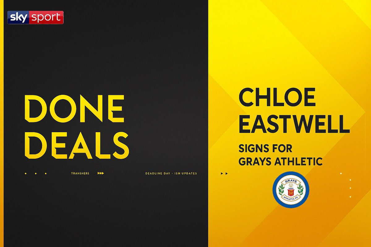 Chloe Eastwell joins the ladies first team this season after a very impressive footballing journey from West Ham, Spurs, Millwall and Romford.. welcome Chloe 👊🏻