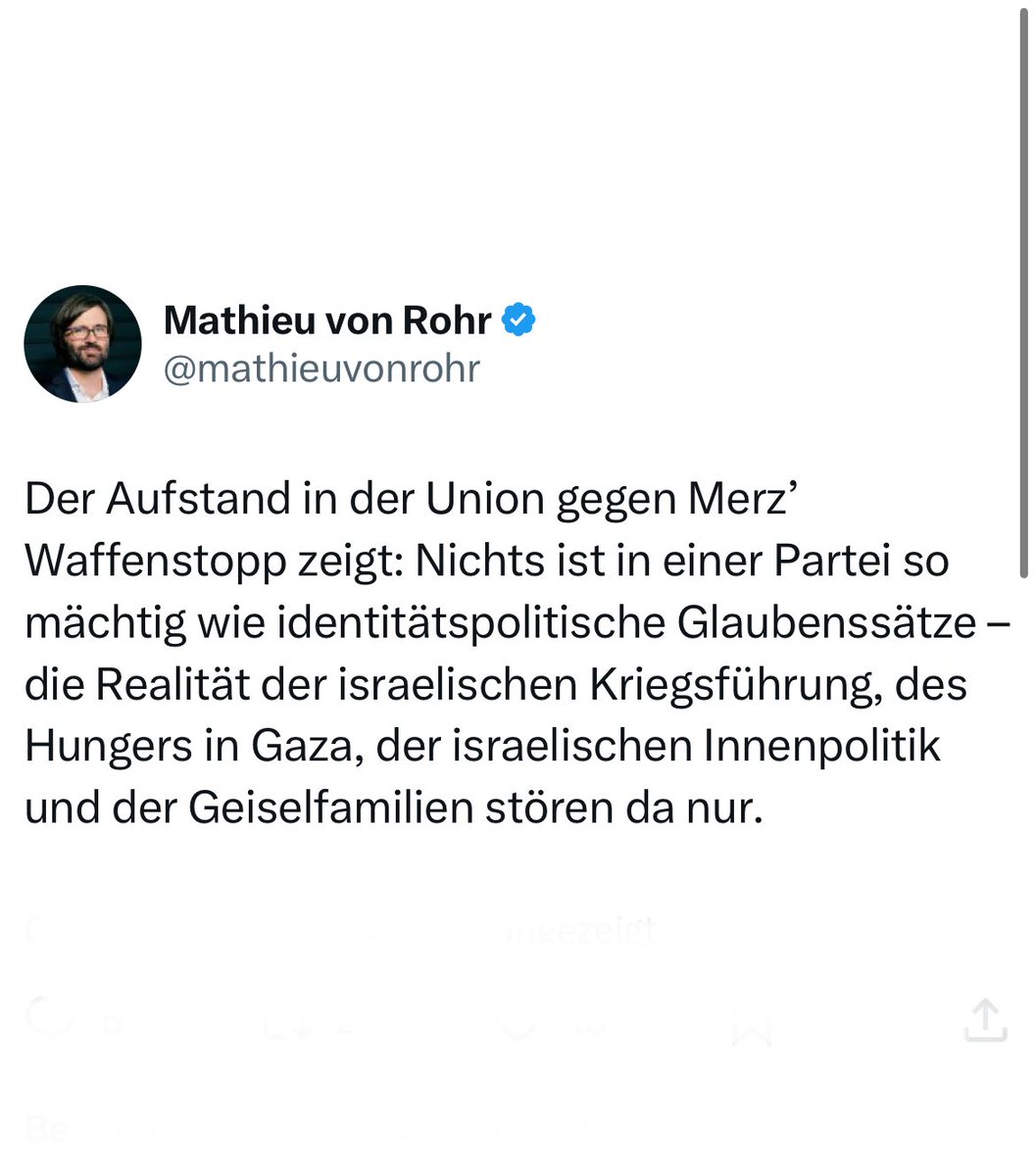 Eben war die Sicherheit Israels angeblich noch deutsche Staatsräson. Heute handelt es sich nach Auffassung des Chef des „Spiegel“-Auslandsressorts lediglich um einen „identitätspolitischen Glaubenssatz“. So schnell sind 70 Jahre außenpolitischer Kontinuität entsorgt.