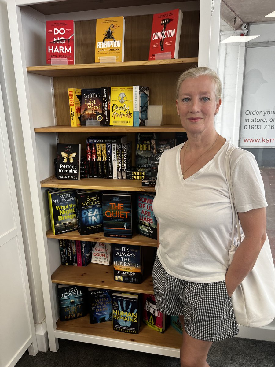 Arcade Bookshop (@arcadebookshop1) on Twitter photo 2 weeks we've now been open!
What a ride!
Best life choice I very made (despite all the admin grr).
Books by <a href="/Helen_Fields/">Helen S Fields</a> and <a href="/peterjamesuk/">Peter James</a> have been flying out!
<a href="/jennieg_author/">Jennie Godfrey (updates only)</a>'s The List of Suspicious Things has outsold everything!
Thank you all for your support.
Website ⬇️⬇️ 2 weeks we've now been open!
What a ride!
Best life choice I very made (despite all the admin grr).
Books by <a href="/Helen_Fields/">Helen S Fields</a> and <a href="/peterjamesuk/">Peter James</a> have been flying out!
<a href="/jennieg_author/">Jennie Godfrey (updates only)</a>'s The List of Suspicious Things has outsold everything!
Thank you all for your support.
Website ⬇️⬇️