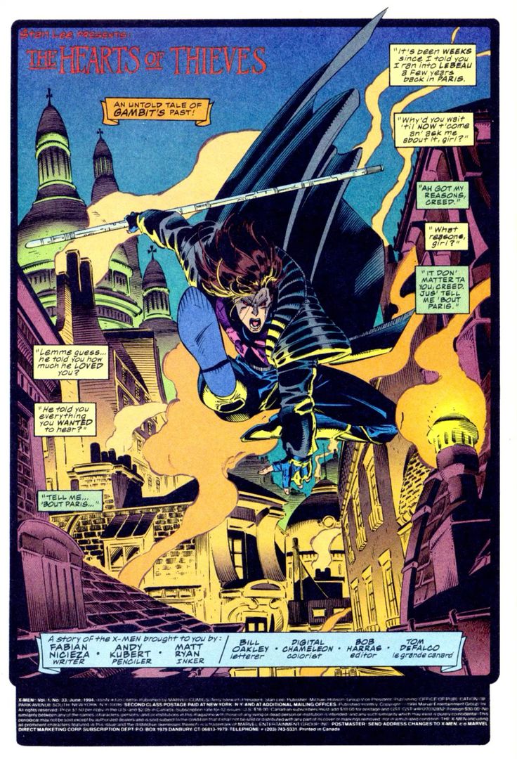 manuelabennet's tweet image. Buenos días, feliz sábado. 🧡

Andy Kubert &amp;amp; Matthew Ryan, X-Men #33, 1994. ❤️

#AndyKubert
#MatthewRyan
#Gambit
#xmen