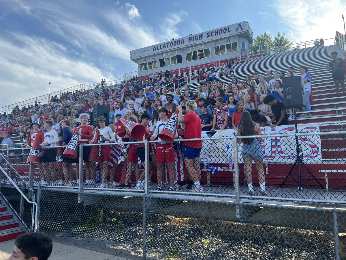 Chris Murray (@chris_murray14) on Twitter photo Friday Night Lights are back! Bucs got after it for our scrimmage vs. Kennesaw Mountain! Let’s go take on the regular season starting next Friday! Go Bucs! <a href="/toona_athletics/">Allatoona Athletics</a> <a href="/ahsbucsfootball/">Allatoona Football</a> <a href="/allatoona_hs/">Allatoona High</a> #AnchoredInExcellence Friday Night Lights are back! Bucs got after it for our scrimmage vs. Kennesaw Mountain! Let’s go take on the regular season starting next Friday! Go Bucs! <a href="/toona_athletics/">Allatoona Athletics</a> <a href="/ahsbucsfootball/">Allatoona Football</a> <a href="/allatoona_hs/">Allatoona High</a> #AnchoredInExcellence