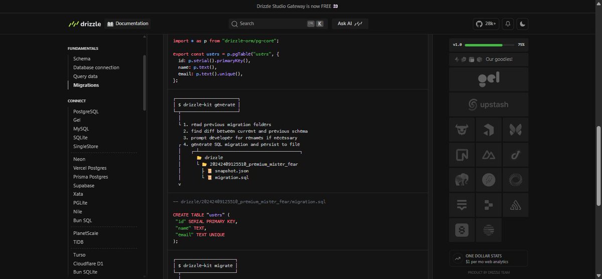 ๅฅฅๅฉ่ยทๆฏๅคๆฎ๐จโ๐ป (@olivebishop_dev) on Twitter photo I am seriously learning <a href="/DrizzleORM/">Drizzle ORM</a> today, finding it interesting AF so far. Influenced by <a href="/codewithmontana/">The Coding Montana ๐ฐ๐ช</a> I am seriously learning <a href="/DrizzleORM/">Drizzle ORM</a> today, finding it interesting AF so far. Influenced by <a href="/codewithmontana/">The Coding Montana ๐ฐ๐ช</a>