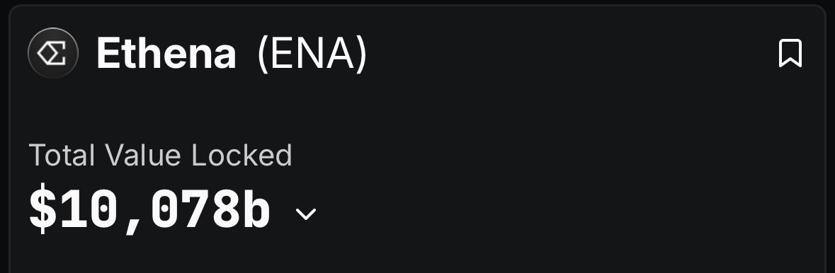 First time breaking 10B

History in the making $ENA