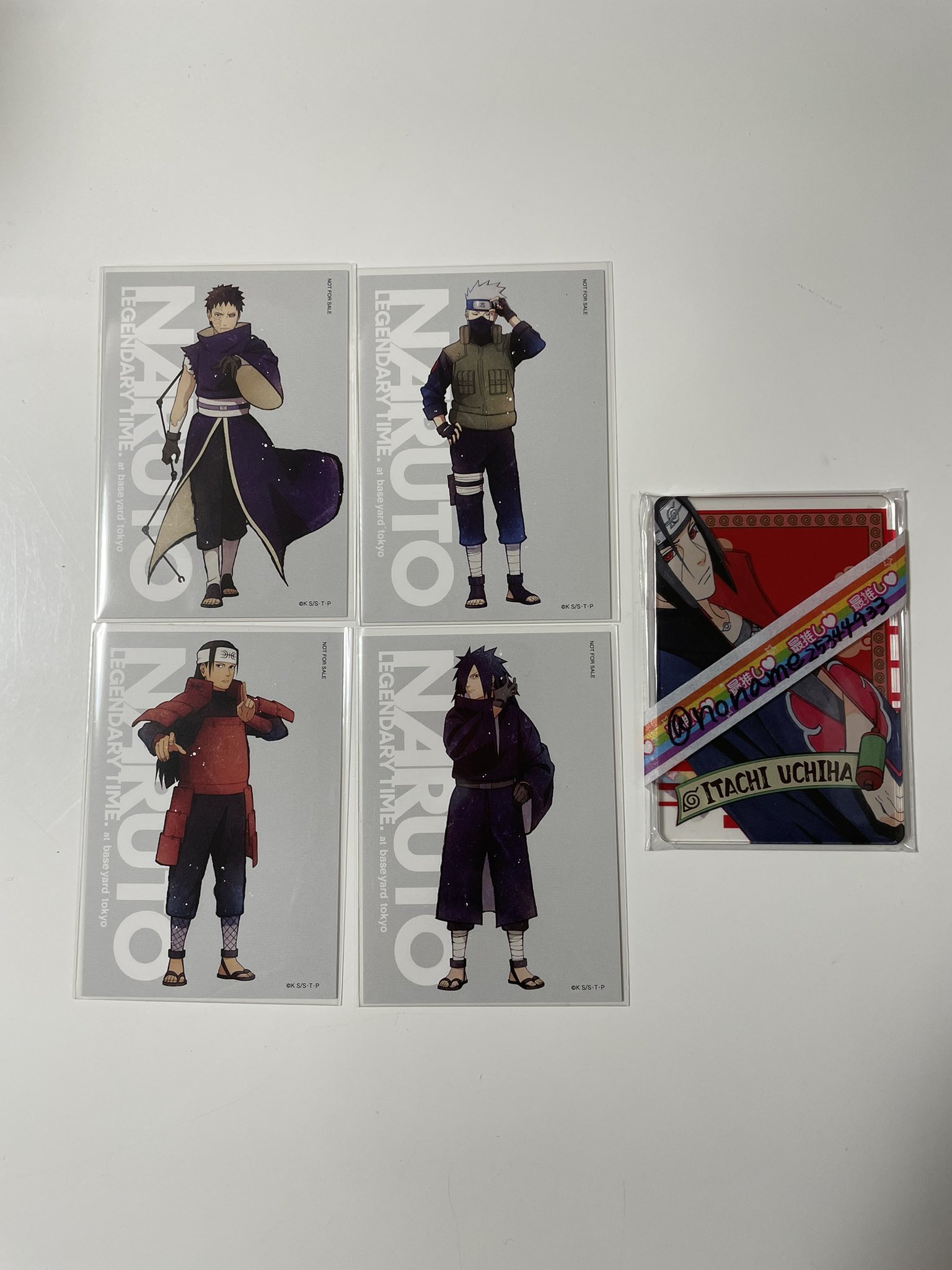 NARUTO ベースヤード baseyard tokyo クリアファイル マダラ noname on X: 