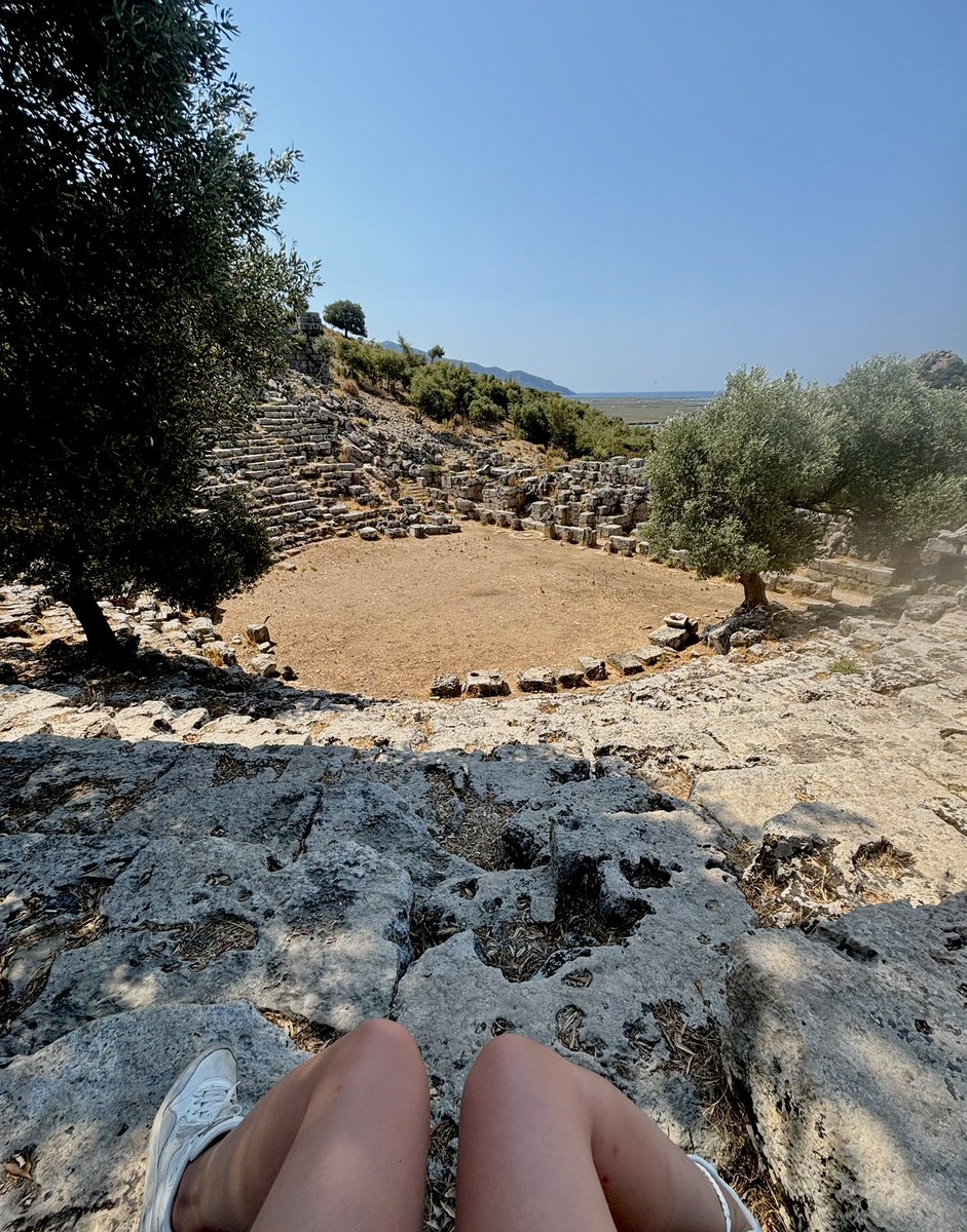 MrsLMFrost's tweet photo. History geek kinda day 🤎 ancient city of Kaunos (grandson of Apollo - apparently!) https://t.co/2REnfJEcFN