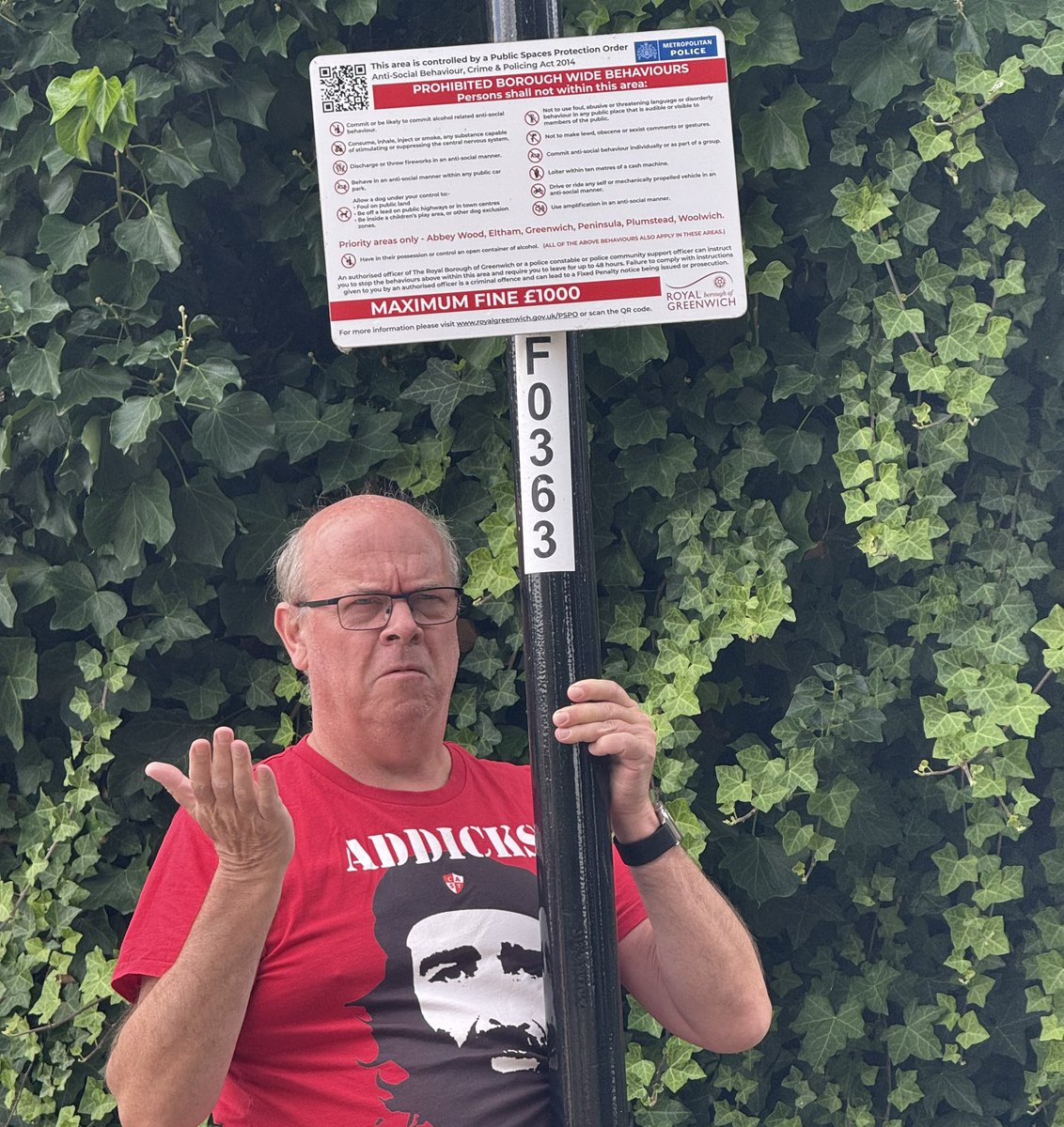Rick Everitt (@airmanbrown) on Twitter photo Hey, <a href="/toadmeister/">Toby Young</a>, here’s Greenwich’s PSPO. Why aren’t you challenging them instead of trying to bully Thanet District Council? Maybe you worry they can afford to fight you in court. Bullies always pick on the easiest target, eh? The T-Shirt is Derek Hales btw! Hey, <a href="/toadmeister/">Toby Young</a>, here’s Greenwich’s PSPO. Why aren’t you challenging them instead of trying to bully Thanet District Council? Maybe you worry they can afford to fight you in court. Bullies always pick on the easiest target, eh? The T-Shirt is Derek Hales btw!