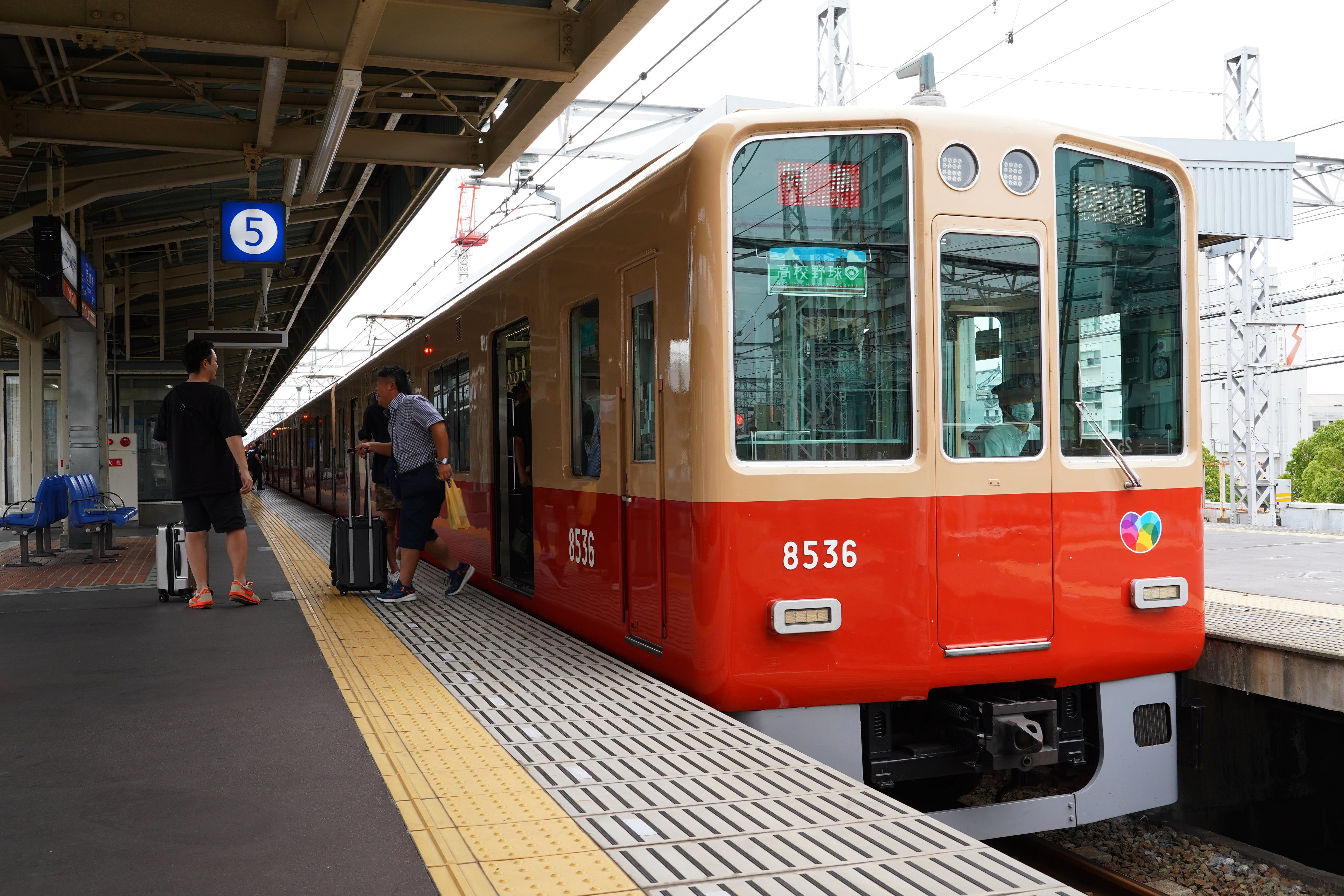 阪神番号板３１１１先頭車 昔の鉄道写真から：阪神電鉄最後の行先表示板付普通型車両