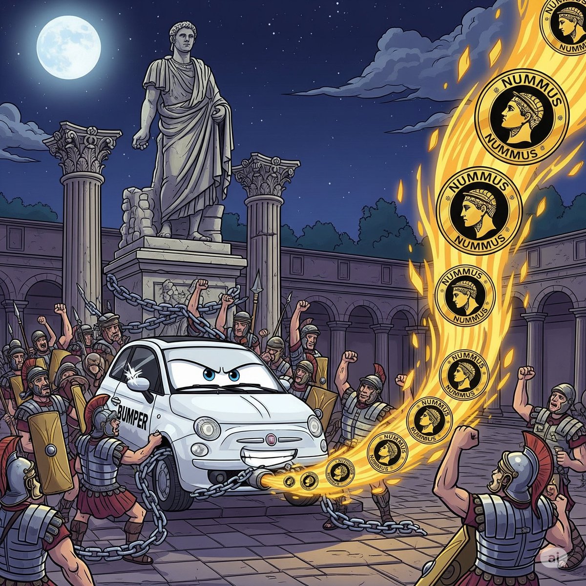 🚀 $BUMPER Staking is LIVE! 🚀

Just days after its launch, you can now stake $BUMPER to earn $NUMMUS! ⚔️💰

Thanks to the combined power of Torrino DAO and the Nummus Aeternitas community, this is only the beginning of something huge.

🔥 Get ready… more explosive announcements