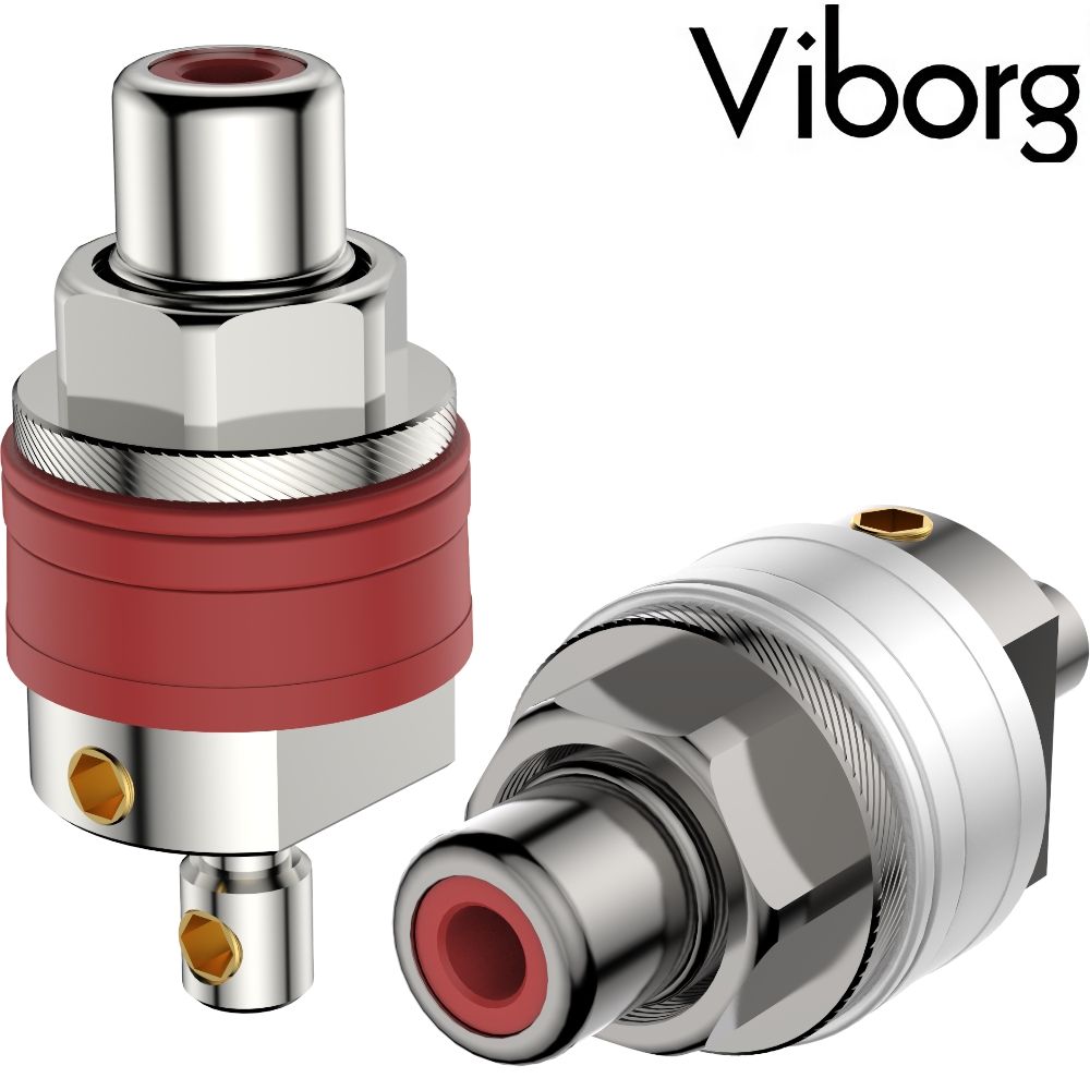 Viborg RC102R RCA Socket Screw Fit, Pure Copper, Rhodium-plated

Pure copper rhodium-plated solderable chassis mount RCA sockets from Viborg are sold in 2 pairs: 2 with white inner spigot insulations and isolation washers and 2 with red. 

buff.ly/3BMtmgV