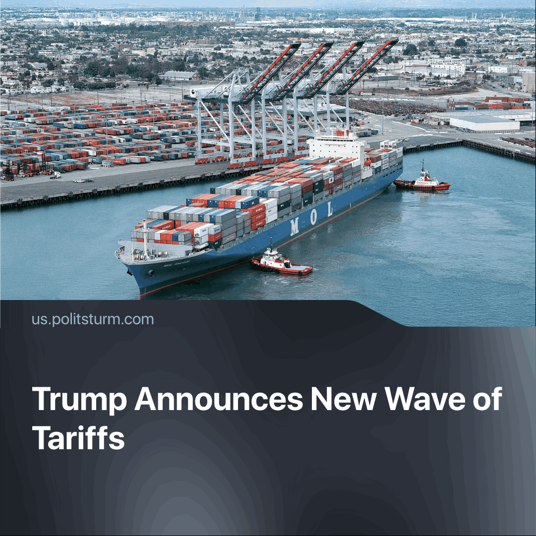 Trump has reignited the tariff trade war after extracting concessions from major economies. 

Read more: us.politsturm.com/trump-announce…
