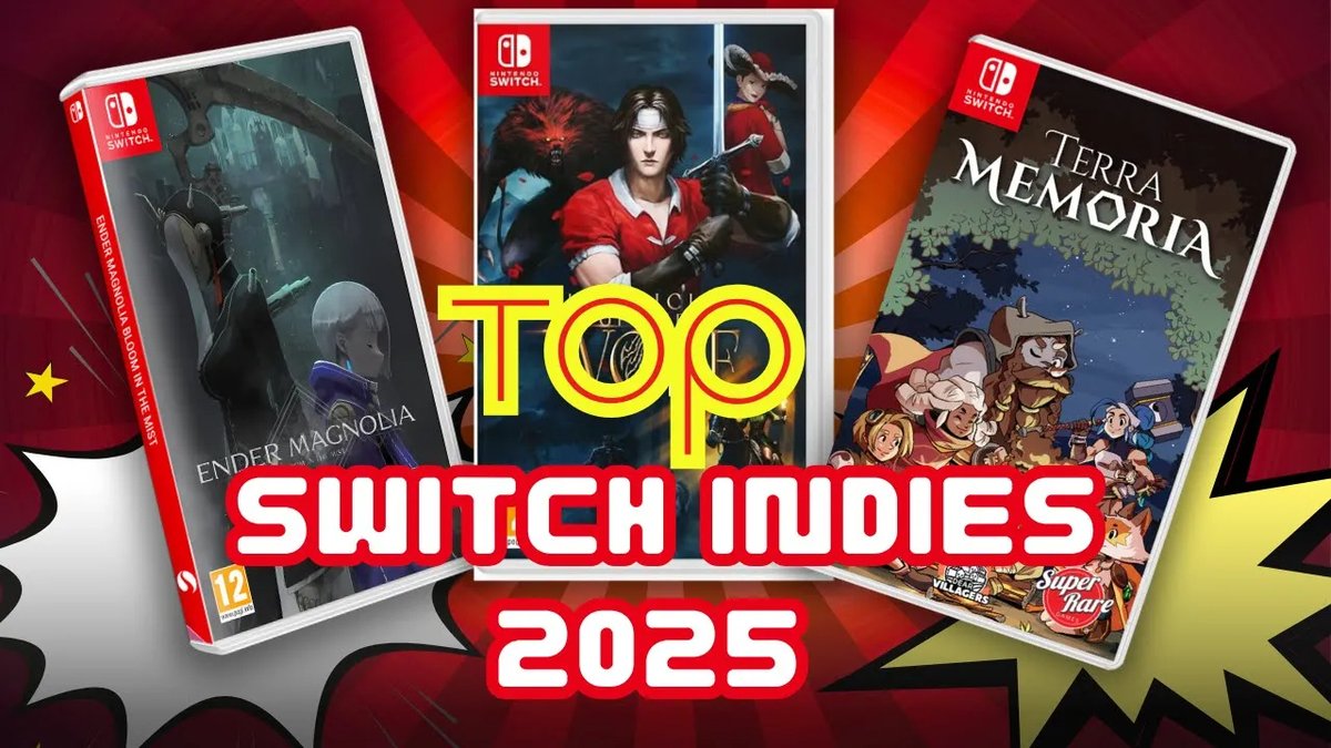 🌟 NUEVO VIDEO
❤️ TOP 35 Mejores Joyas Indies Editadas en Switch en 2025

📲 youtu.be/2lh6cV5_ftg

#NintendoSwitch #JuegosFisicos #EdicionesLimitadas #Coleccionismo #Videojuegos #SwitchCollectors #JoyasOcultas #ExclusivosSwitch #SwitchPhysical #indiegame #indiegame2025