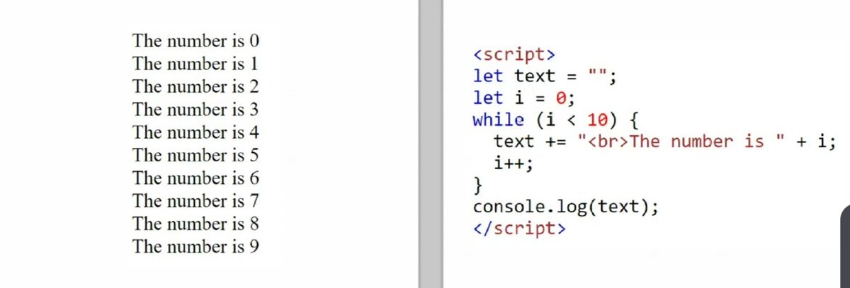 In today’s #JavaScript class we explored while, do while #Loop, for of, and #forEach loop, worked with #parseInt, and discovered Math.random and #Math.floor. another step toward mastering code.
<a href="/E_Ehrari/">Ehsan Ehrari</a>
<a href="/f_forough/">Fereshteh Forough</a>
<a href="/CodeToInspire/">Code to Inspire</a> 
#frontenddev
#CodeNewbie
#WebDev
#CodingJourney