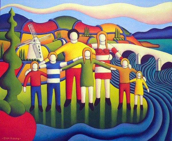 tompkinsho7's tweet photo. Thy Kingdom by Alan Kenny #painting #art #creative #originalart https://t.co/Wvld7k2Toa