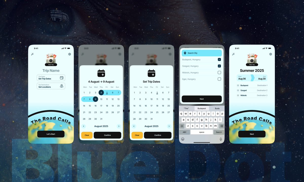 #Shipaton DAY 5: "The road calls.."

✅ 288 new followers
✅ New Domain: bluedot-app
✅ Apple Pre-registration soon..
✅ Started coding (first screenshots coming in 1–2 days)
✅UX flow completed