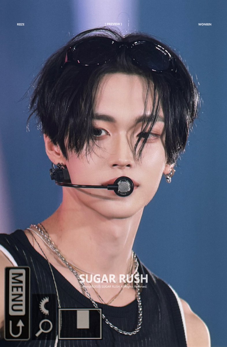 riize シュシュ ウォンビンスクランチー・ウォンビン 8×7cm 【RIIZE