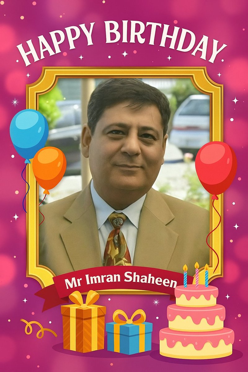 K H A L E E Q (@khaleeqach) on Twitter photo Happy Birthday Dear <a href="/imshee67/">عمران شاہین</a> live a long life, Allah bless you.
<a href="/AmjadHafeez19/">Amjad Hafeez</a>
<a href="/Gambler8058/">VOHRA</a>
<a href="/UmarPmlnnn/">Mian Umar</a> Happy Birthday Dear <a href="/imshee67/">عمران شاہین</a> live a long life, Allah bless you.
<a href="/AmjadHafeez19/">Amjad Hafeez</a>
<a href="/Gambler8058/">VOHRA</a>
<a href="/UmarPmlnnn/">Mian Umar</a>