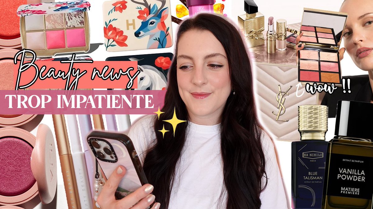 youtu.be/pDiL8icqVwk?si…  Nouvelle vidéo en ligne : TROP IMPATIENTE ! Tout ce qu'il faut savoir sur ces 20 nouveautés à ne pas rater 🥰 &amp; à ÉVITER ! 😭

#beautynews #nouveautés #drugstore #sephora #newlaunch #favoris